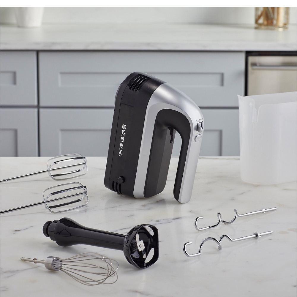 Westbend 🆕 2 in 1 Hand Mixer & Immersion Blender Prep Set 6 speed, 7 Functions - Picture 10 of 16